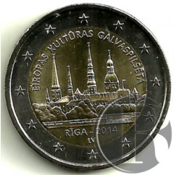 Letonia 2014 2 Euro (SC)