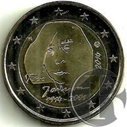 Finlandia. 2014. 2 Euro (SC) Tove Jansson