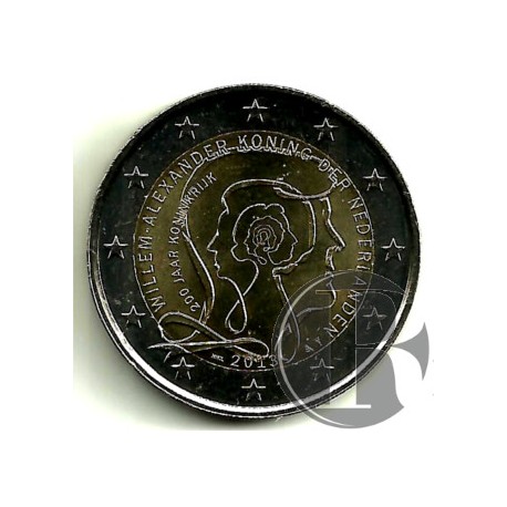 Países Bajos. 2013. 2 Euro (SC) 200 Aniversario del Reino