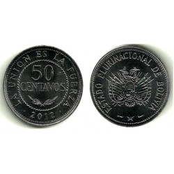 Bolivia. 2012. 50 Centavos (SC)