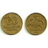 (107) Lituania. 1997. 20 Centu (MBC-)
