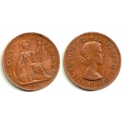(897) Gran Bretaña. 1967. 1 Penny (EBC-)