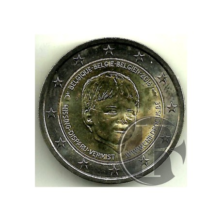 Belgica. 2016. 2 Euro (SC) Niños