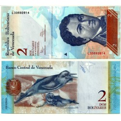 (88e) Venezuela. 2012. 2 Bolivares (SC)