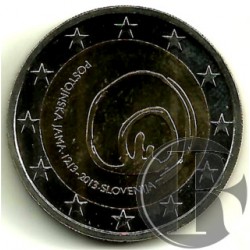 Eslovenia. 2013. 2 Euro (SC) Cueva de Postojna