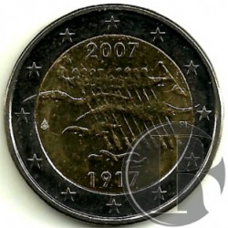 Finlandia. 2007. 2 Euro (SC) Independencia