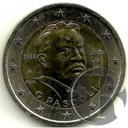 Italia. 2012. 2 Euro (SC) Giovanni Pascoli