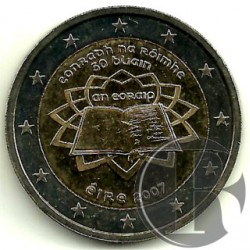 Irlanda. 2007. 2 Euro (SC) Tratado de Roma