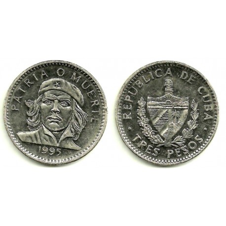 (346a) Cuba. 1995. 3 Pesos (EBC)
