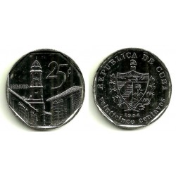(577.1) Cuba. 1994. 25 Centavos (SC-)