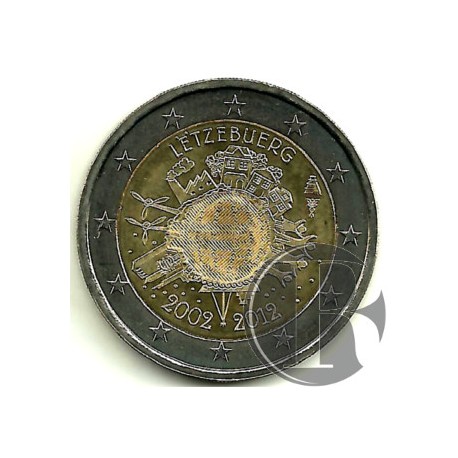 Luxemburgo 2012 2 Euro (SC)