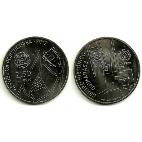 Portugal. 2012. 2,50 Euro (SC) Guimaraes