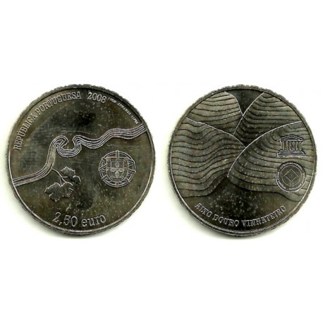 Portugal. 2008. 2,50 Euro (SC) Alto Douro Vinhateiro