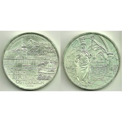 Austria. 2006. 10 Euro (SC) (Plata) HL Erentrudis