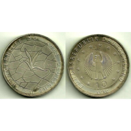 Alemania. 2012(G). 10 Euro (SC)