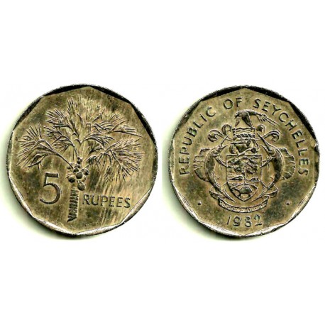 (51.1) Seychelles. 1982. 5 Rupees (MBC+)