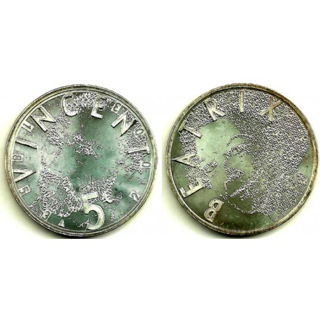Países Bajos. 2003. 5 Euro (SC) (Plata)