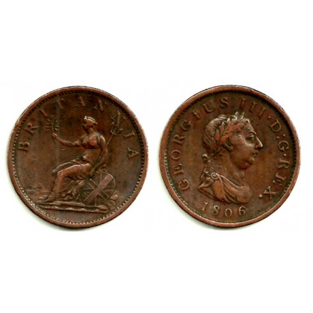 (663) Gran Bretaña. 1806. 1 Penny (MBC)