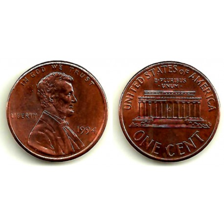 (201) Estados Unidos de América. 1994. 1 Cent (MBC)