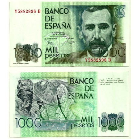 [1979] Billete de 1000 Pesetas (MBC+) Serie Y