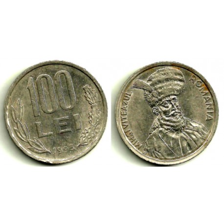(111) Rumania. 1993. 100 Lei (BC+)
