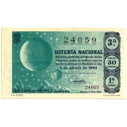 Décimo. 6 de Abril de 1964. La Luna