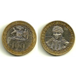 (236) Chile. 2009. 100 Pesos (MBC)