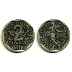 (942.1) Francia. 1979. 2 Francs (EBC-)