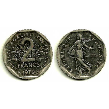 (942.1) Francia. 1979. 2 Francs (EBC-)