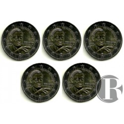 Alemania. 2018(ADFGJ). 2 Euro (SC) Helmut Schimdt