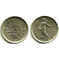 (926a.1) Francia. 1970. 5 Francs (MBC)