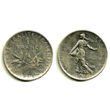 (925.1) Francia. 1973. 1 Franc (MBC)