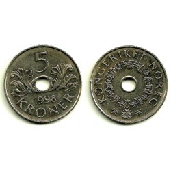 (463) Noruega. 1998. 5 Kroner (MBC)