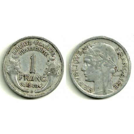 (885a.2) Francia. 1949(B). 1 Franc (BC)