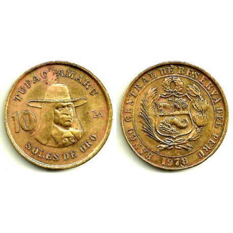 (272.2) Perú. 1978. 10 Soles (EBC)