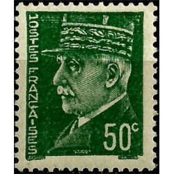 (431) Francia. 1941-42. 50 Centimes. Marshal Pétain (Nuevo)