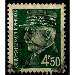 (447) Francia. 1941-42. 4,50 Francs. Marshal Pétain (Usado)