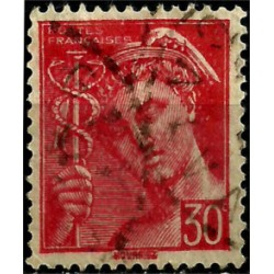 (456) Francia. 1942. 30 Centimes. Mercurio (Usado)