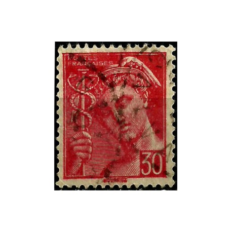 (456) Francia. 1942. 30 Centimes. Mercurio (Usado)