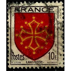 (468) Francia. 1944. 10 Francs. Languedoc (Usado)