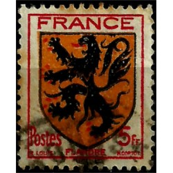 (467) Francia. 1944. 5 Francs. Flandre (Usado)