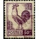 (478) Francia. 1944. 30 Centimes. Gallo (Usado)