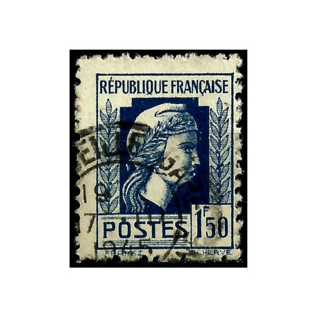 (486) Francia. 1944. 1,50 Francs. Marianne (Usado)
