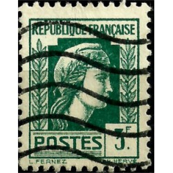 (489) Francia. 1944. 3 Francs. Marianne (Usado)