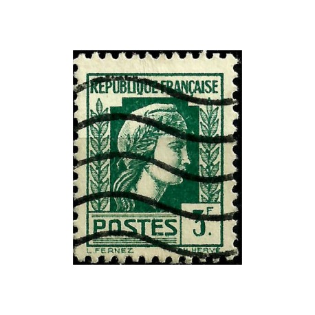 (489) Francia. 1944. 3 Francs. Marianne (Usado)