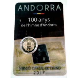 Andorra. 2017. 2 Euro (SC) Himno de Andorra
