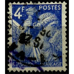 (387) Francia. 1939-44. 4 Francs. Iris (Usado)
