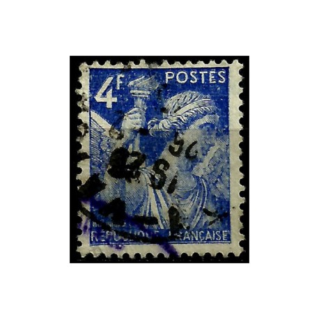 (387) Francia. 1939-44. 4 Francs. Iris (Usado)