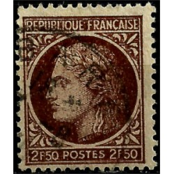 (538) Francia. 1945-47. 2,50 Francs. Ceres (Usado)