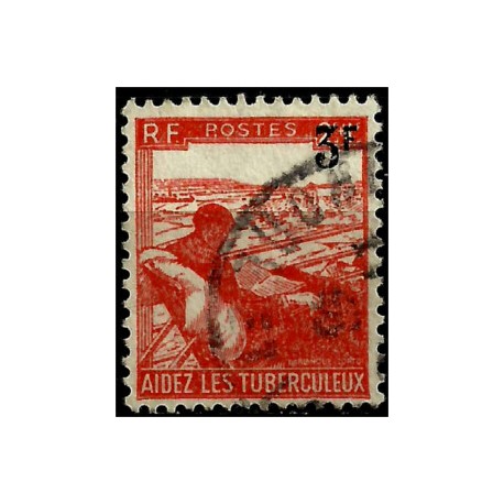 (561) Francia. 1946. 3 Francs. Pro Tuberculosos (Usado)